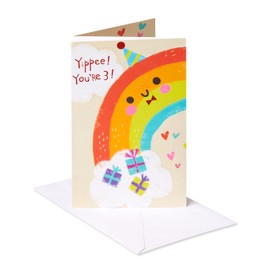 American Greetings 3rd Birthday Card (Yippee)