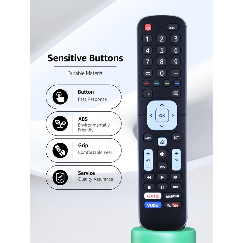 New EN2A27ST Replacement TV Remote Control for Sharp 4K Ultra