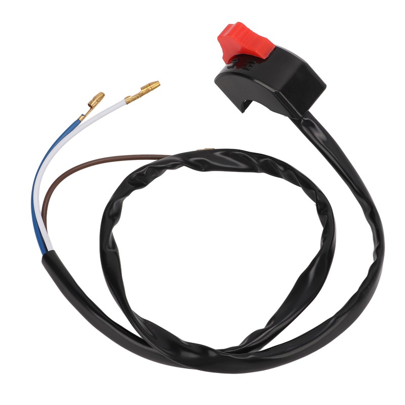 Motorcycle Headlight Dimmer Switch Left 35250‑126‑701 3 Wires ABS Replacement