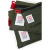 Topo Designs Accessory Bag Set, Olive/Olive, Accessory bag set