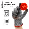 Cuisipro Cut Resistant Glove for Kitchen, Grey, One Size, For