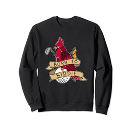 Birdie Golf Golf Ball Golf Course Bird for Tournament Sweatshirt