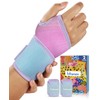 Lalapapa 2 Pack Wrist Brace for Women, Adjustable Fits Both