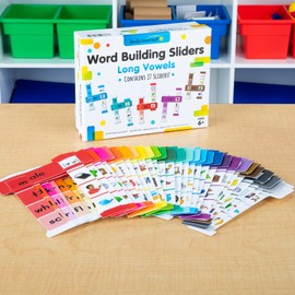 Really Good Stuff Word Building Sliders: Long Vowels