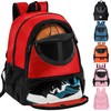 Basketball Bag Backpack for Men Women with Ball & Shoes