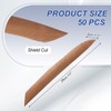 PATIKIL Arrows Vanes, 50 Pack 11 Inch Turkey Feather Arrow