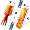 iMii Men's Comb Comb Pomade Gel Styling Mesh Comb Fade