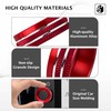 for Toyota Prius 2023-2026 Accessories, 3-Pieces Aluminum Alloy Knob Covers