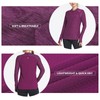 baleaf Women's Long Sleeve Running Shirts Quick Dry Lightweight Pullover