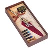 Feather Pen Calligraphy Writing Vintage Set Metal Retro Dip Quill