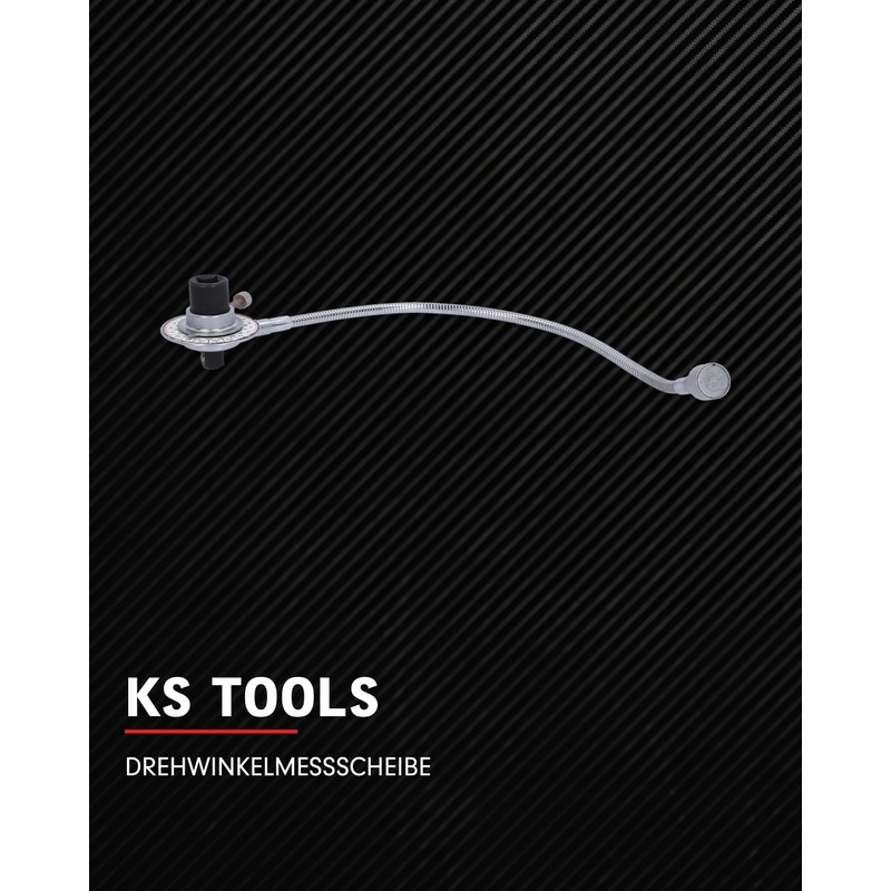 KS Tools 516.1195 Torque angle gauge, 1/2", magnet
