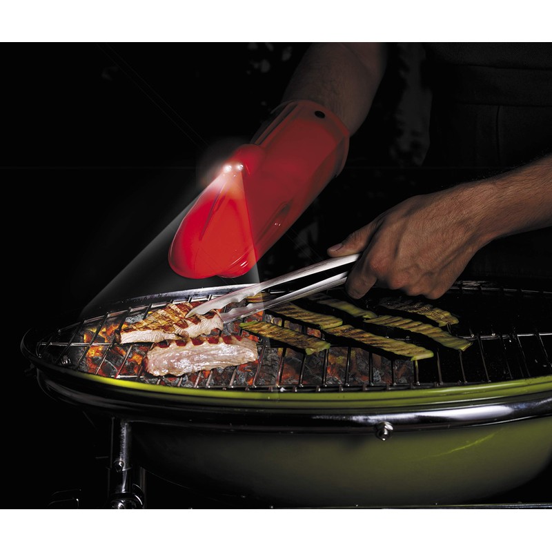 Mastrad Silicone Oven Mitt with LED Light - Lights Up