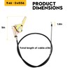 946-04556 746-04556 Throttle Cable Compatible with CUB CADET Lawn Mower,