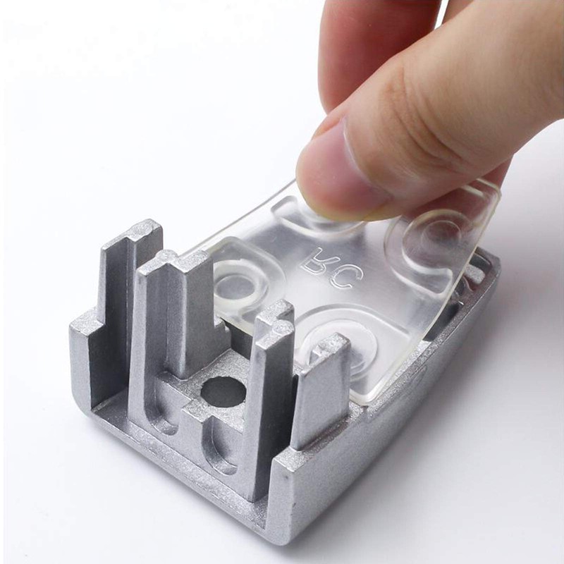 WyldSenc 2 x Desk Divider Clamp Alloy Screen Clip Desktop
