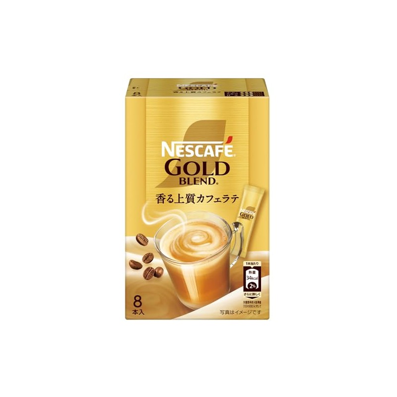 Nestle Japan Nescafe Gold Blend Coffee Sticks 8 Bottles x