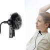 Pack of 2 Fur Wind Protection for Microphone, Fur Microphone