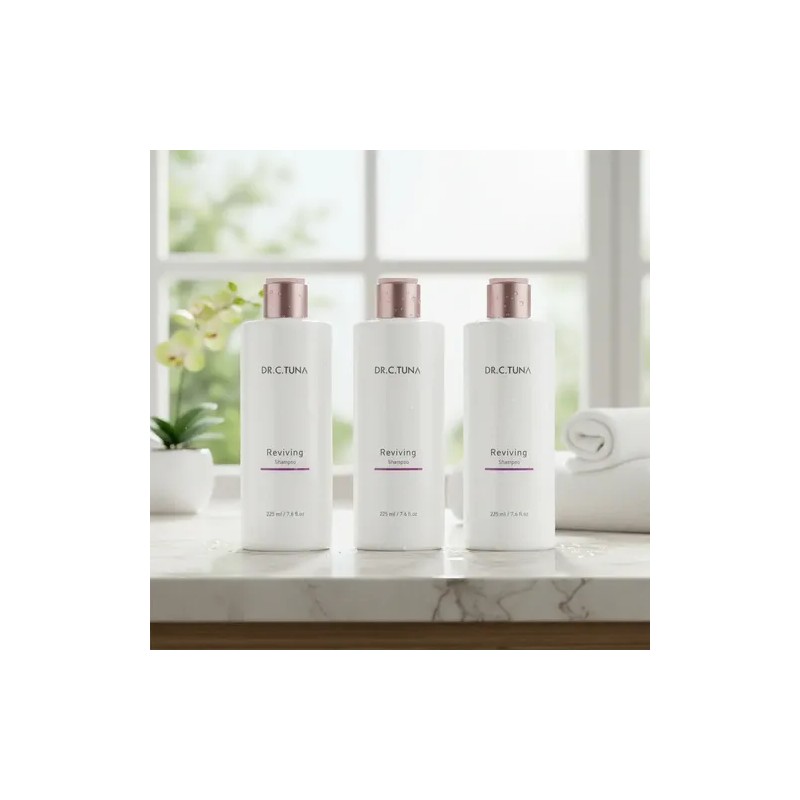 Shampoo Reviving Kit De 3 Pzsdr. C Tunafarmasi 225ml Cu
