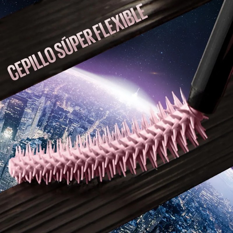 Mascara Para Pestañas Sky High Lavable De Maybelline Burgundy