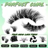 Gmagictobo Cat Eye Wispy Lash Clusters Kit 420Pcs DIY Individual