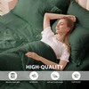 Velorose King Comforter Set Emerald Green - Bed in a