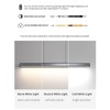 JAYMP Minimalist Linear Pendant Light Dimmable LED Modern Chandelier Dining