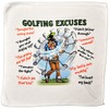 personalised4u Golf Excuses Microfibre Cleaning Cloth – Perfect for cleaning