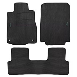 ecoMats Floor Mats All-Weather for 2012 to 2016 Honda CR-V Front and Rear CRV - ecoMats