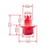 RTRHINOTUNING 50pcs Wheel Rim Rivets for 7mm/0.28in Hole Replacement Wheel