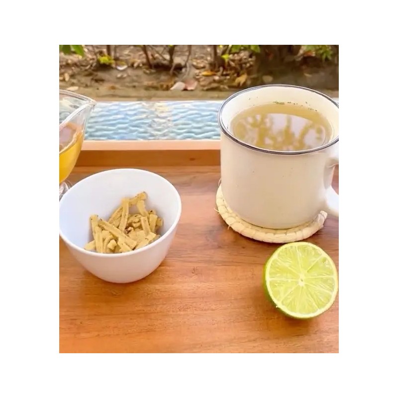 Caldo De Huesos Adaptógeno Reishi Melena De León Polvo -2pz
