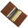 Boccx Small Soft Leather Mens Wallet Slimfold Wallet Mini Purse