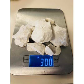 Kamenka 300 gram Edible Chalk Two Free Samples Belgorod Vatutin 30 gr for Eating pica Lumps