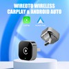 2-in-1 Wired to Wireless CarPlay Adapter /Android Auto Adapter Plug