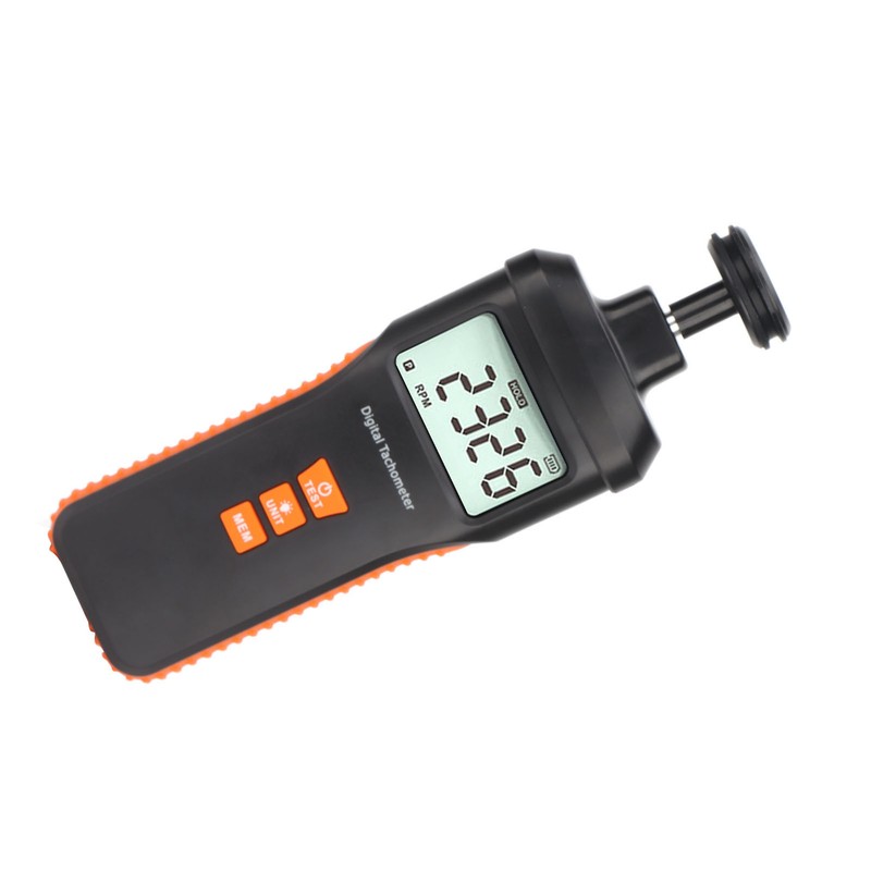 Photoelectric Tachometer High Accuracy Non Contact Multifunctional Digital Stroboscope Tachometer
