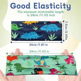 Kids Sports Headband, 2 Pcs Boys Headband Elasticity Boys Hair Band Sweat Absorbing Sports Headbands for Boys Kids Headbands for Basketball Football Hair Sweat (Style 1)