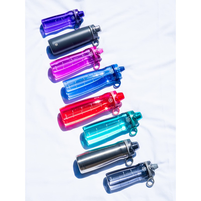 Pogo BPA-Free Tritan Plastic Water Bottle with Chug Lid, 32