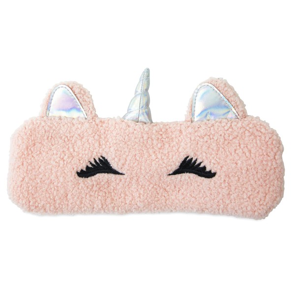 Tri-Coastal Design Unicorn 3D Fleece Stretch Headband Earwarmers, Pink Multi