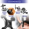 Waltool 8Pcs Universal 4 in 1 Drill Chuck Key Wrench
