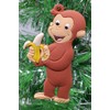 George The Monkey with Banana Ornament