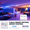 2.4G Wireless Touch Panel Remote Control for RGB RGBW RGBCCT