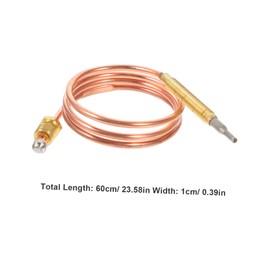 SUPVOX BBQ Grill Thermocouple Temperature Sensor for Stove Oven Reliable Safety Device for Heater Easy to Install and Maintain Compatible with Various Models