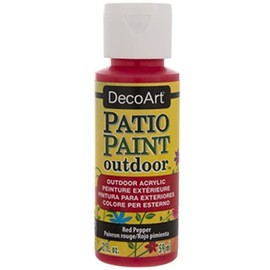 DecoArt Acrylic Paint for Arts and Crafts, Red Pepper, One Size