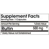 Naturetition Supplements Rutin 500mg ~ 200 Capsules - No Additives