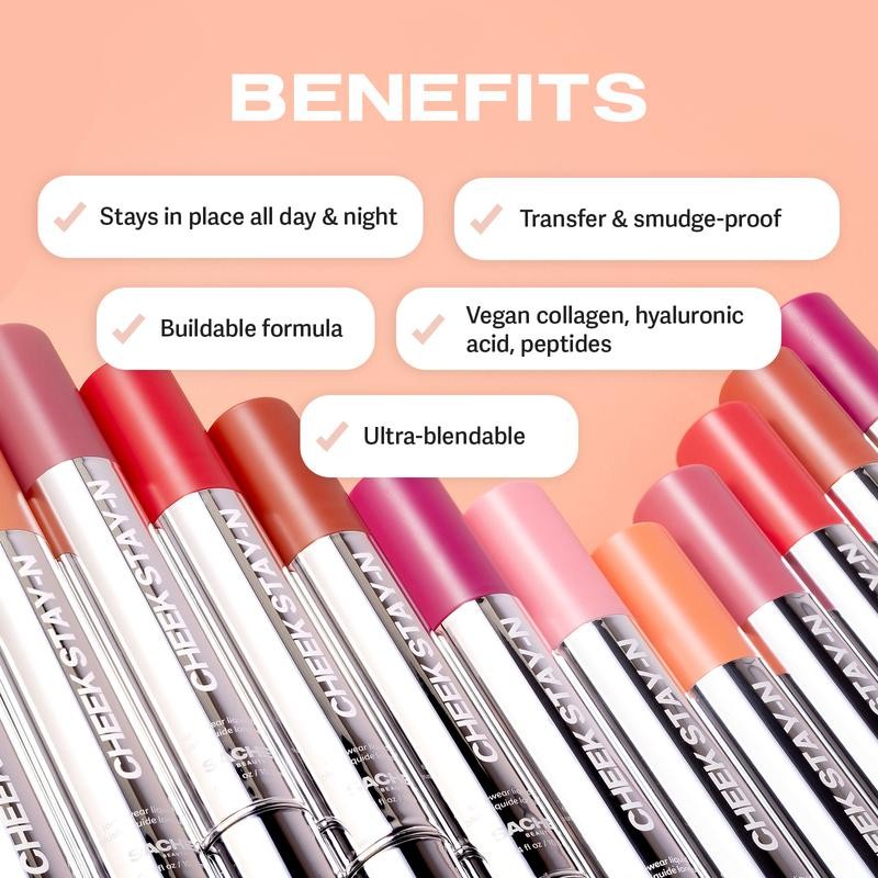 Cheek STAY-N - All-day Liquid Blush - Long-lasting, buildable, ultra-blendable