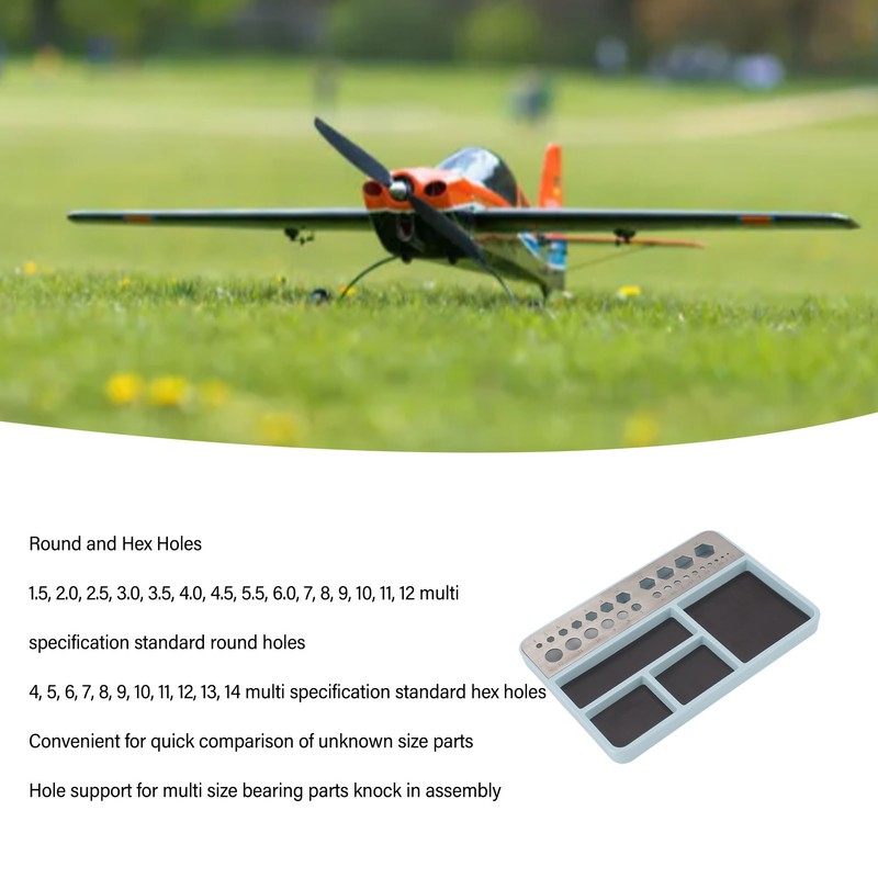 Magnetic RC Screw Tray Portable Professional RC Repair Tool Tray
