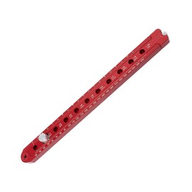 TopHomer 350 * 40 * 12mm Woodworking Aluminum Alloy Circular Drawing Tool,Fixed-Point Marking Gauge Woodworking Compass Scribe, Adjustable Carpenter Arc Drawing Ruler