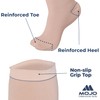 Mojo Compression Socks for Women and Men 20-30mmHg Wide Calf