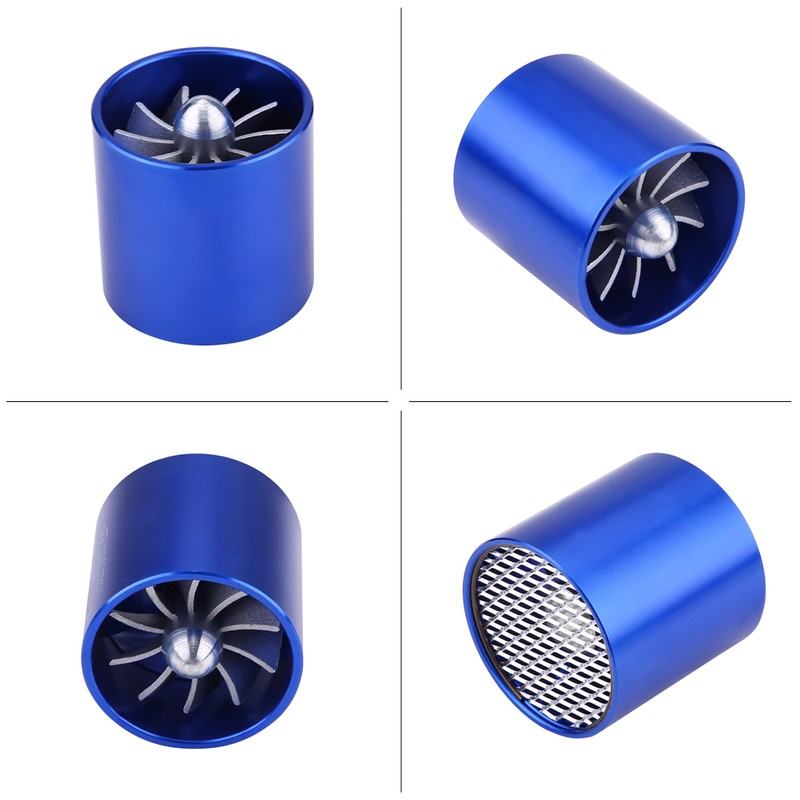 55mm Car Air Intake Turbonator Single Fan Turbine Super Charger