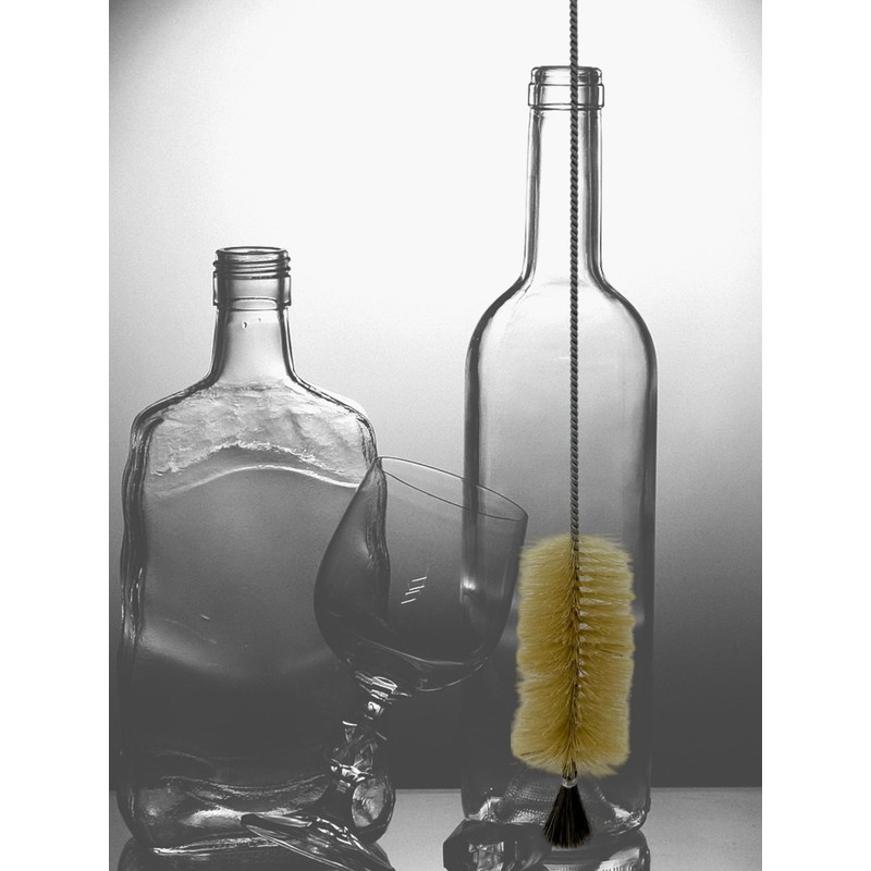 Set of 3 MAAJ Bottle Brushes Conical with Head Bundles