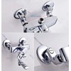 Set of 2 NUZAMAS Bathtub Tap Adapter, Adjustable Swing Arm,