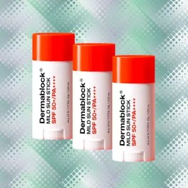 Dermablock 더마블록 마일드 선스틱 16g x 3개 (SPF50+) Dermablock Mild Sunscreen Stick 16g x 3 (SPF50+) [Mild Sunstick 16g x 3 pieces]